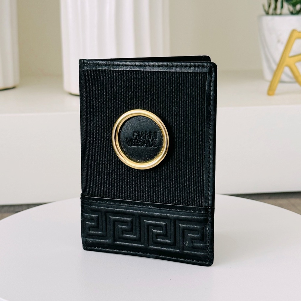 Versace Black Card Holder